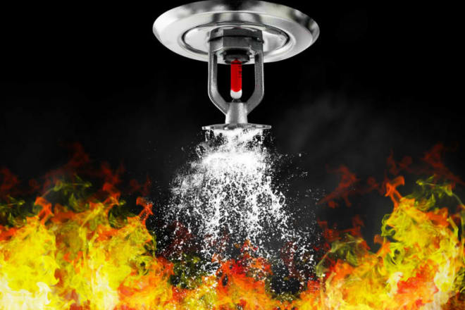 I will design fire sprinkler system water or foam