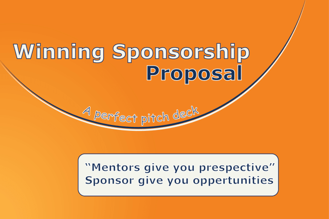 I will design perfect sponsorship proposal