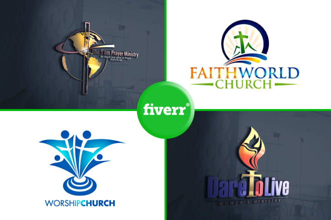 I will design professional ministry or church logo