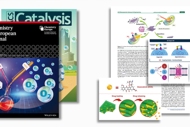 I will design scientific illustration and graphical abstract