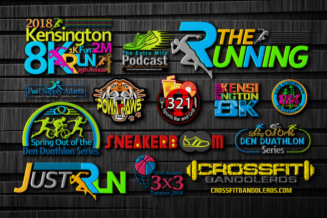 I will design your running, music, event, business and sports logo