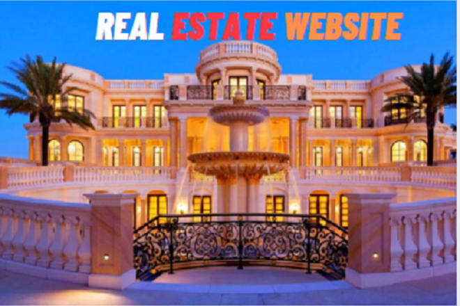 I will develop an eye catching,real estate website, estate agency, and idx website