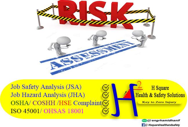 I will develop health and safety risk assessment jsa jha