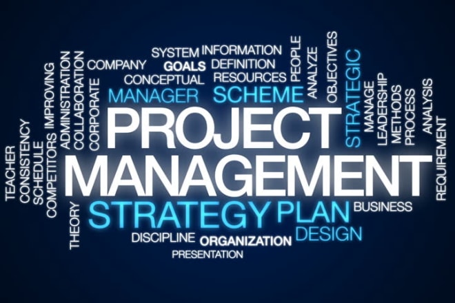 I will do all tasks on project management