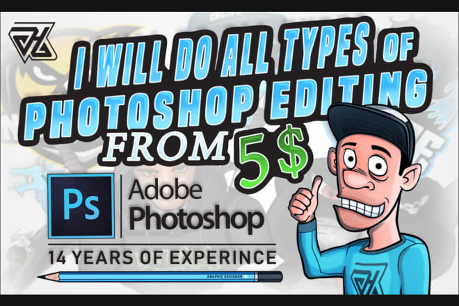 I will do all types of photoshop editing