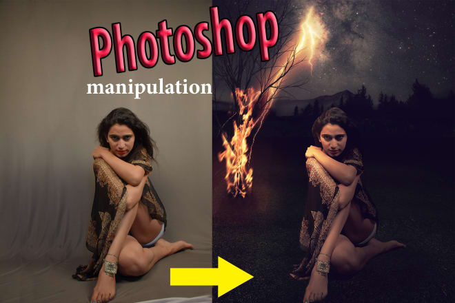 I will do amazing photoshop manipulation