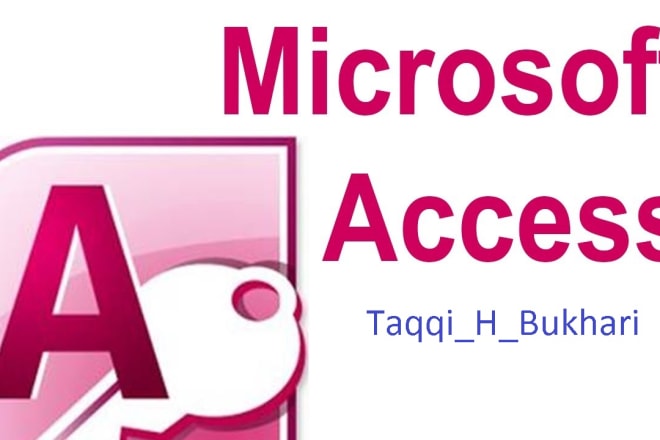 I will do any job on microsoft access database