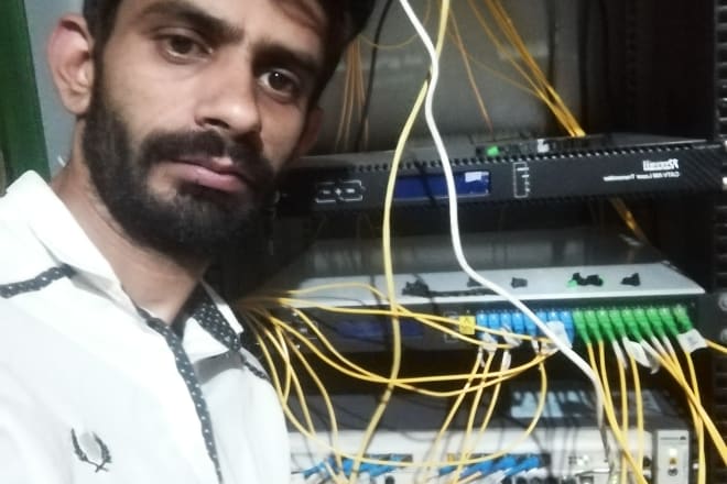 I will do any job related to IT networking, mikrotik,ftth,gpon,radius