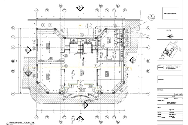 I will do architectural interior auto cadd dwgs converting pdf