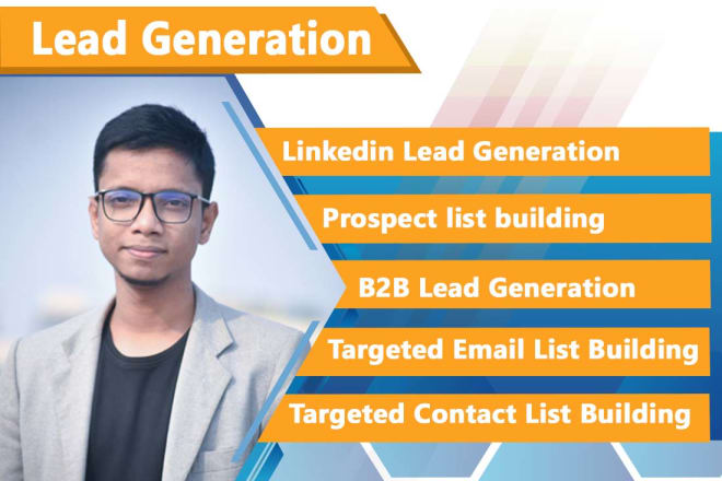 I will do b2b lead generation, web research, contact list building