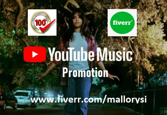 I will do best youtube music video promotion to gain organic views