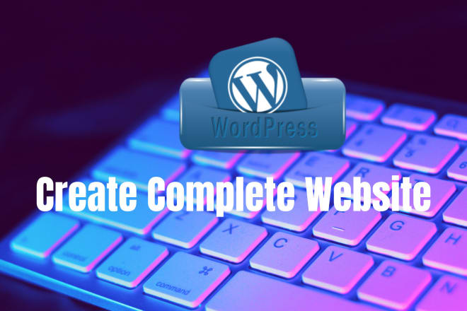 I will do complete wordpress website