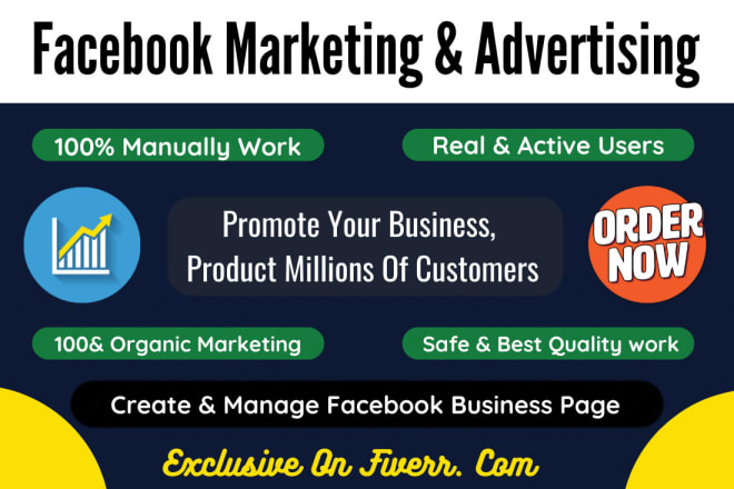 I will do facebook marketing your business in USA by promote