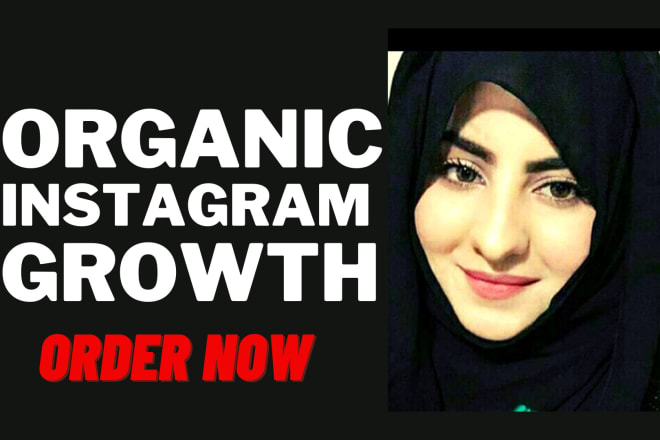 I will do fast organic instagram growth