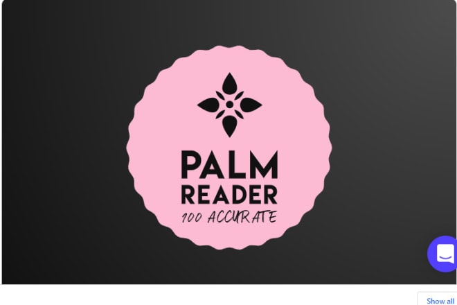 I will do palm reading through palmistry