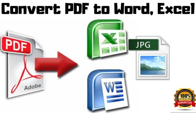 I will do pdf files convert into the word excel powerpoint and png