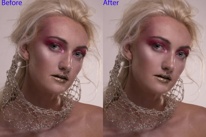 I will do retouch product,model,jewelry any more work in photoshop