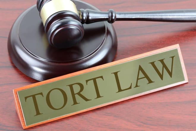 I will do work on tort law, contract act, international law
