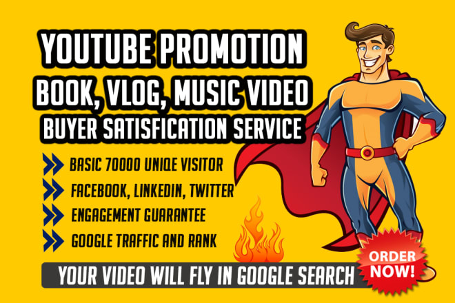 I will do youtube video promotion and hiphop video USA