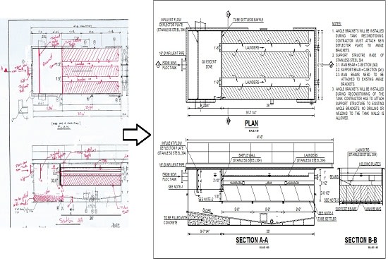 I will draft architectural and structural drawings in autocad