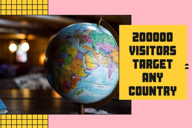 I will drive real targeted organic web traffic from any country