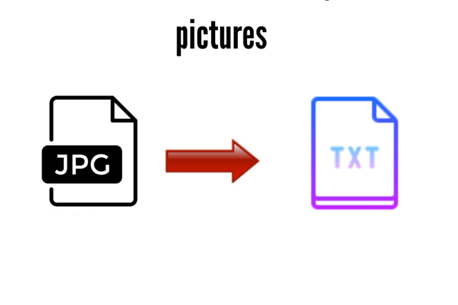 I will extract text from a picture