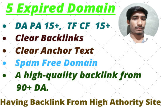 I will find high authority expired domain relevant to your niche