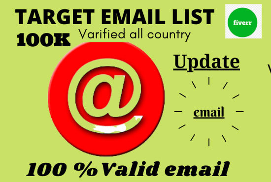 I will find targeted email lists for your online email marketing