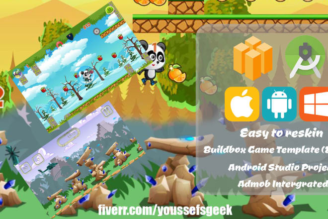 I will give you two wonderful buildbox games buildbox template