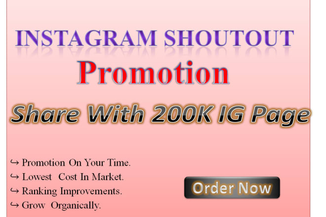 I will instagram shoutout promotion, marketing in 200k global audience