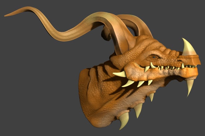 I will make a 3d sculpture of anything you want in zbrush