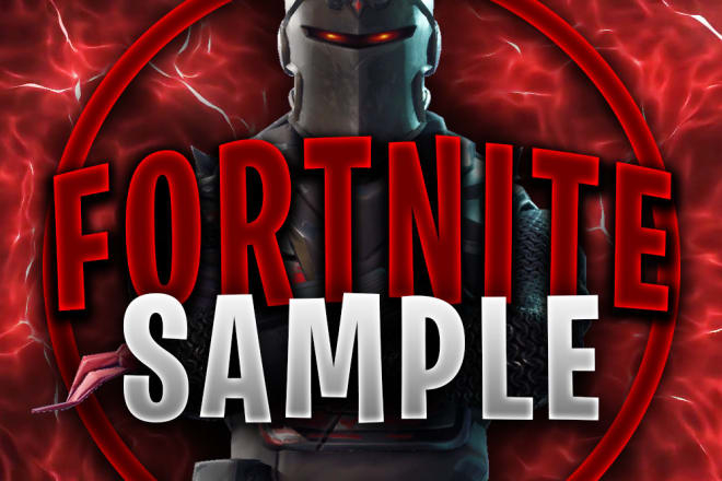 I will make you a fortnite logo, banner in 24 hours