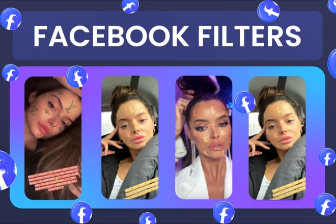 I will make you awesome facebook filters ar beauty