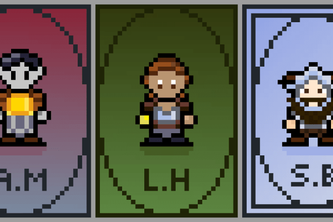 I will pixel art your character