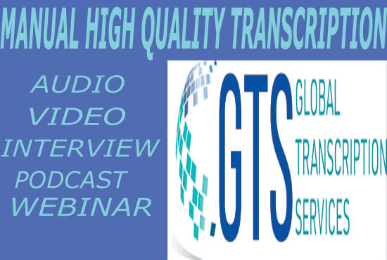 I will provide error free quality audio and video transcription