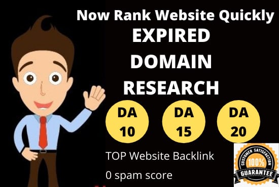 I will provide high authority expired domain relevant to your niche