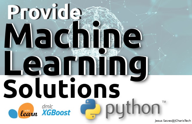 I will provide machine learning solutions with python