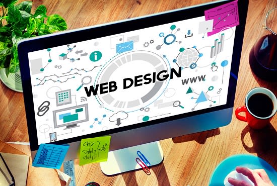 I will provide web design services