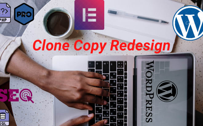 I will redesign clone copy wordpress website by elementor pro or astra