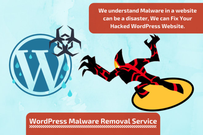 I will remove malware or virus from wordpress website