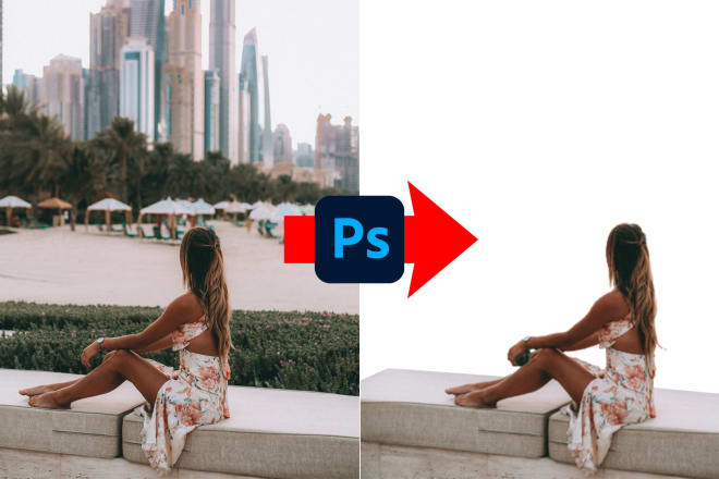 I will remove the backgrounds of yours photographs