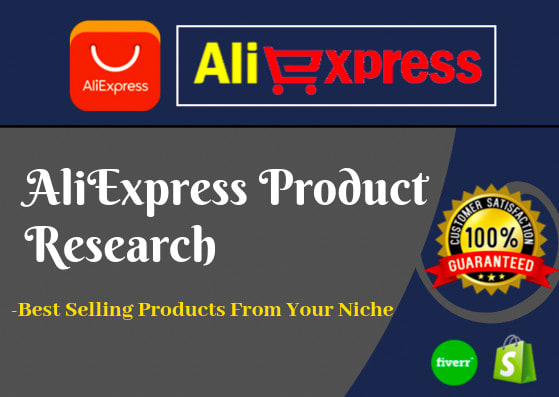 I will research best selling aliexpress products