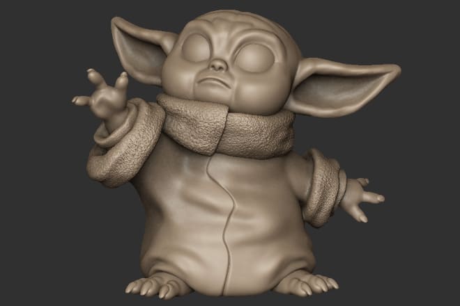 I will sculpt any toy, figurine 3d model in zbrush for 3d printing
