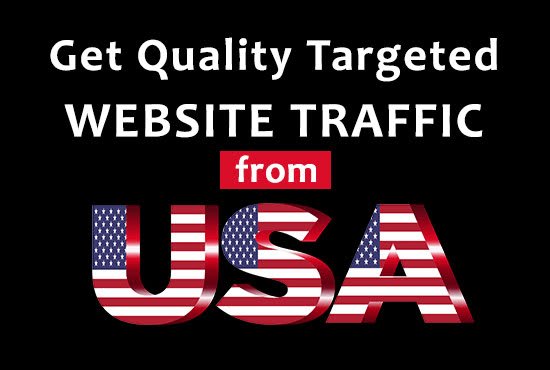 I will send organic usa traffic to your website with my promotion