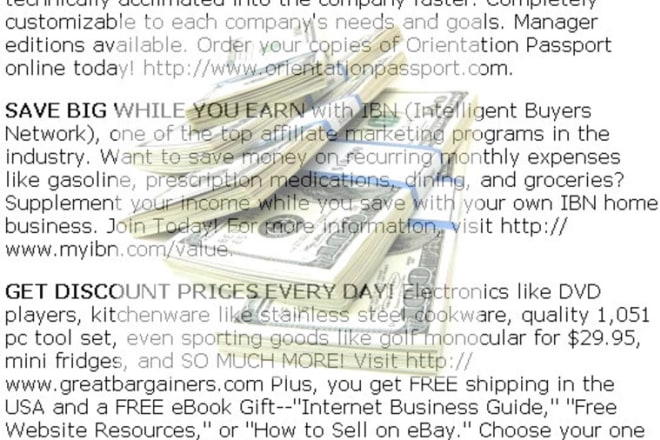 I will send you my power ads ebook, 20 pages packed with hot ad tips