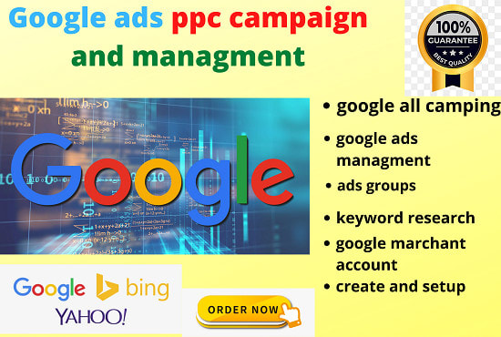 I will setup and management google adwords ppc campaign