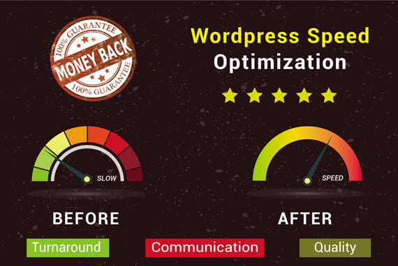 I will speed up wordpress or static site, optimize speed score