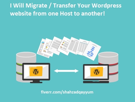 I will transfer your wordpress website from one host to another