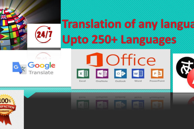 I will translate any type document to any languages using tools