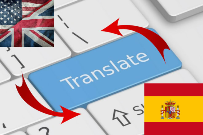 I will translate from spanish to english and vice versa